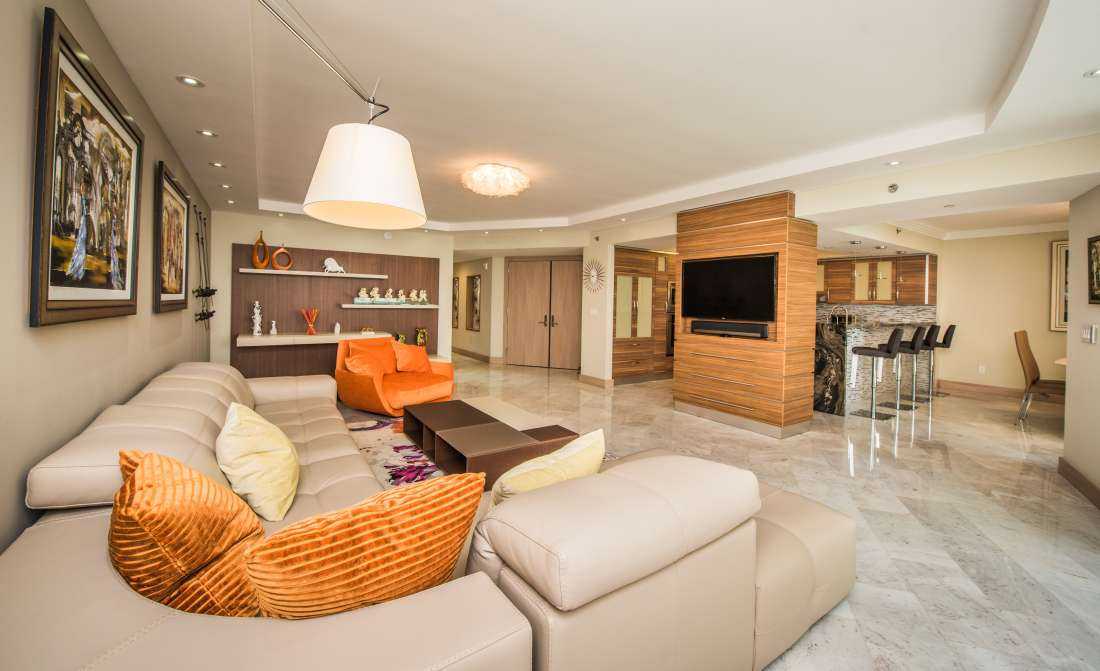 Sunny Isles Beach Interior Design of Comfort, Views and Art