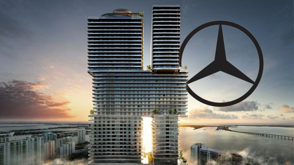 Mercedes-Benz Places in Brickell Miami | New Luxury Condos