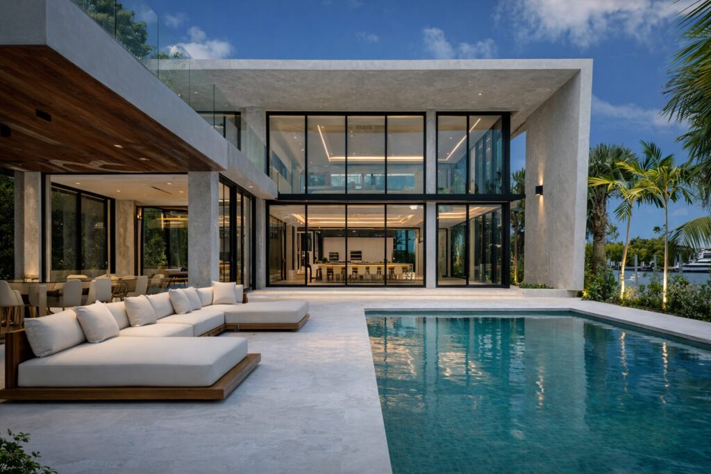 High end interior design